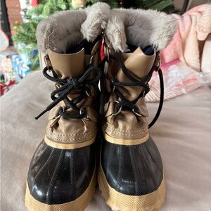 🥾❄️ Sorel Manitou Winter Boots Men’s 5 / Women’s 6.5–7 Waterproof